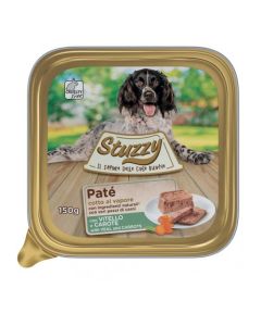 Stuzzy Cane Adult Patè con Vitello e Carote Vaschetta 150 gr