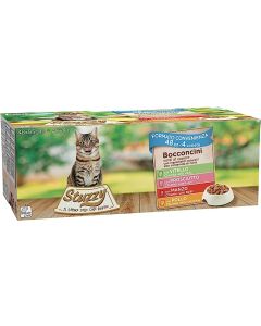 Stuzzy Farm Gatto Adulto Bocconcini Multipack 48 pz x 85 gr