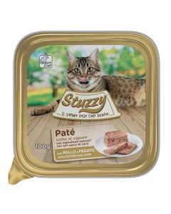 Stuzzy Gatto Adulto Patè con Pollo e Fegato Vaschetta 100 gr