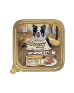 Stuzzy Monoproteico Cane Adult Pollo Vaschetta 100 gr