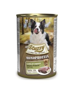 Stuzzy Monoproteico Cane Adult Vitello Lattina 400 gr