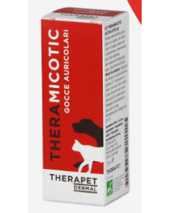 Theramicotic Cane e Gatto Gocce Auricolari 25 ml