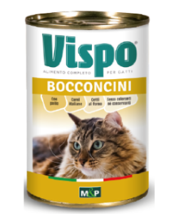 Vispo Gatto Bocconcini con Pollo Lattina 415 gr