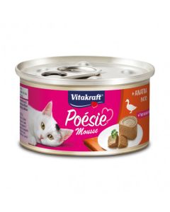 Vitakraft Poesie Mousse Gatto Adulto Anatra Lattina 85 gr