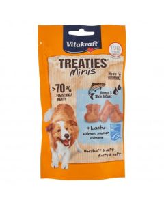 Vitakraft Treaties Minis Snack Cane Salmone e Omega 3 48 gr