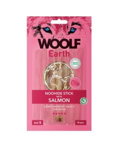 Woolf Snack Cane Noohide S Stick con Salmone 90 gr