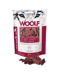 Woolf Snack Cane Strisce Morbide di Anatra 100 gr