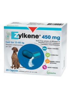 Zylkene Cane 15-60 kg 20 Capsule da 450 mg